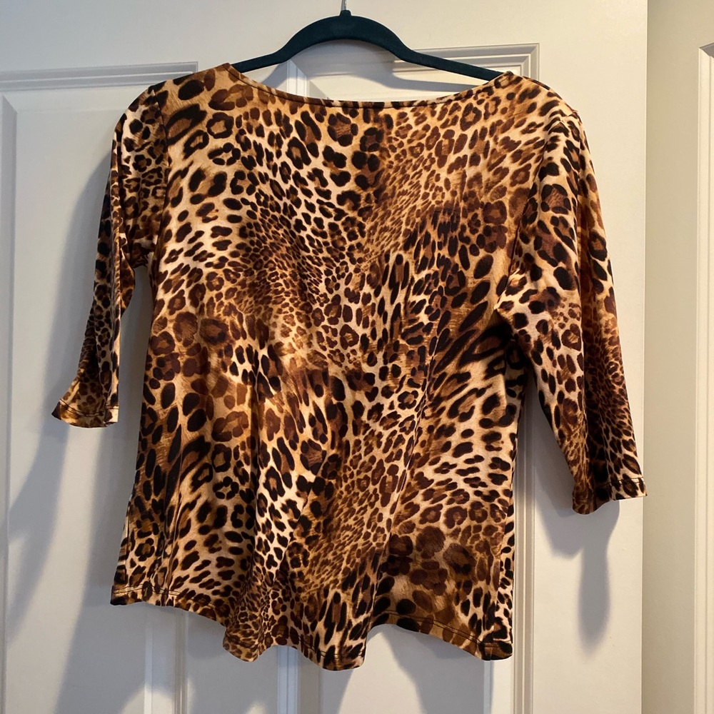 Leopard blouse - Picture 2 of 2